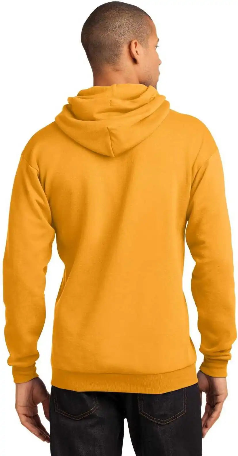 Port & Company Pc78h Core Fleece Pullover Hooded Sweatshirt Gold