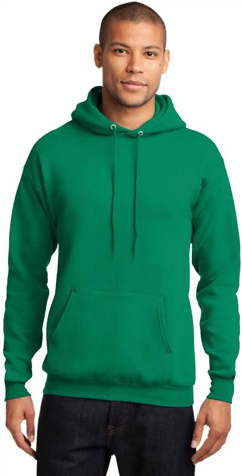 Port & Company Pc78h Core Fleece Pullover Hooded Sweatshirt - Kelly