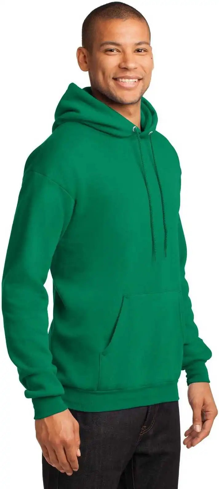 Port &amp; Company Pc78h Core Fleece Pullover Hooded Sweatshirt Kelly