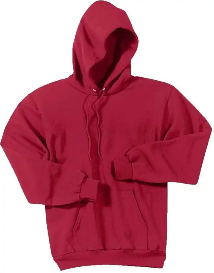 Port &amp; Company Pc78h Core Fleece Pullover Hooded Sweatshirt Red