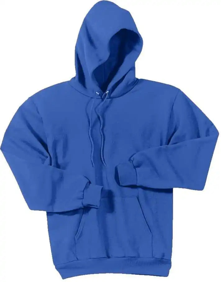 Port &amp; Company Pc78h Core Fleece Pullover Hooded Sweatshirt Royal