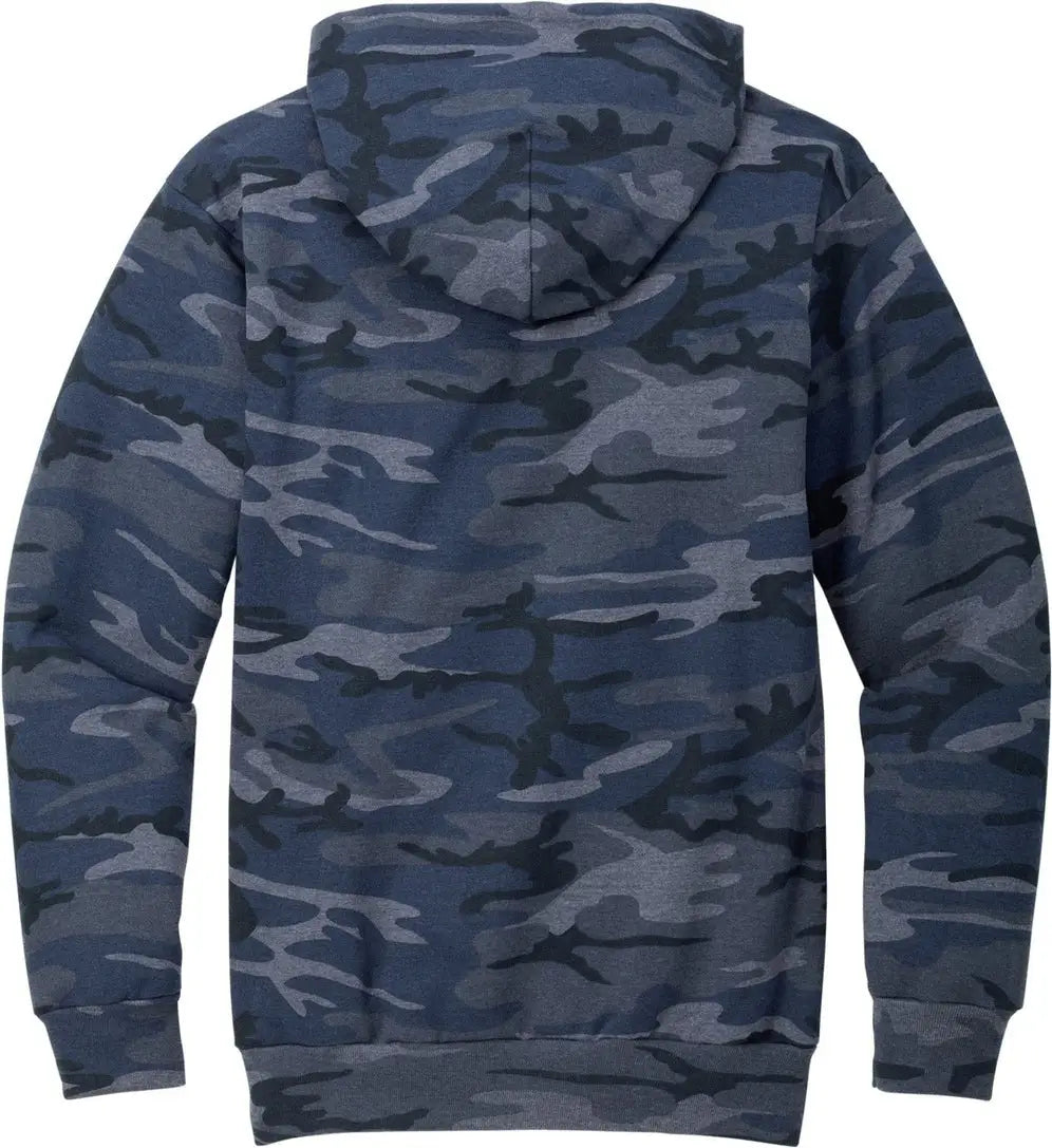 Port & Company Pc78hc co Core Fleece Camo Pullover Hooded Sweatshirt - Heather Navy