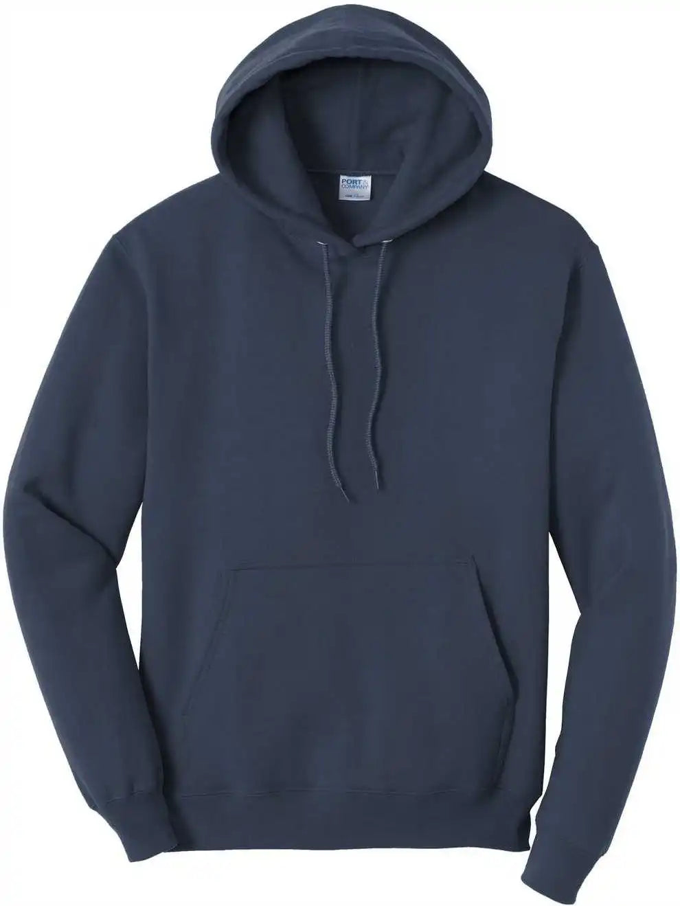 Port &amp; Company Pc78ht Tall Core Fleece Pullover Hooded Sweatshirt Navy