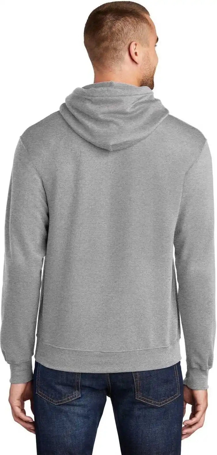 Port & Company Pc78ht Tall Core Fleece Pullover Hooded Sweatshirt Athletic Heather