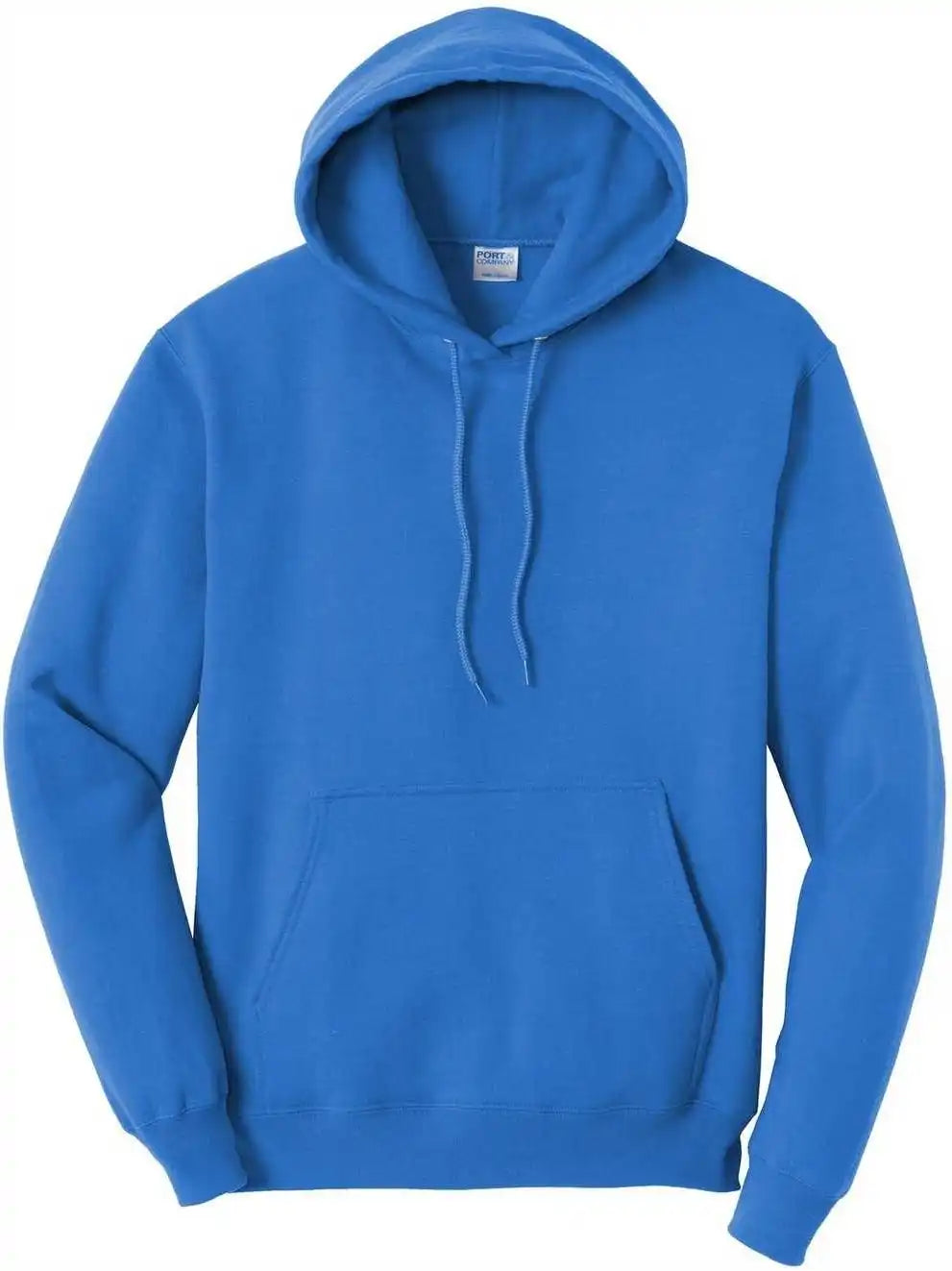 Port &amp; Company Pc78ht Tall Core Fleece Pullover Hooded Sweatshirt Royal