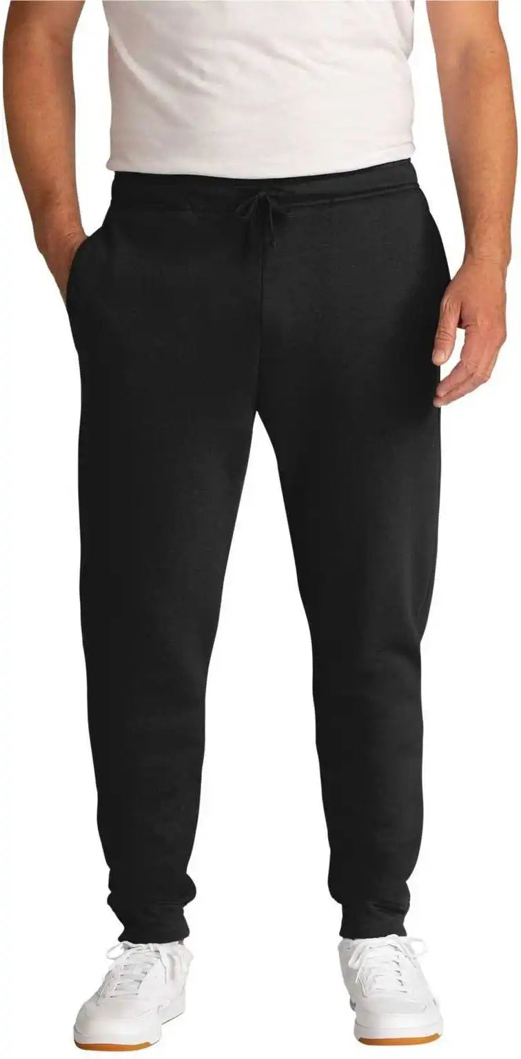 Port & Company Pc78j Core Fleece Jogger Jet Black