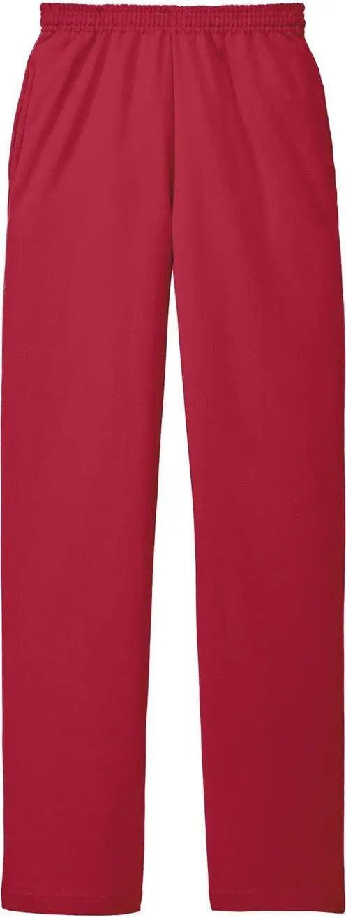Port & Company Pc78p co Core Fleece Sweatpant with Pockets - Red