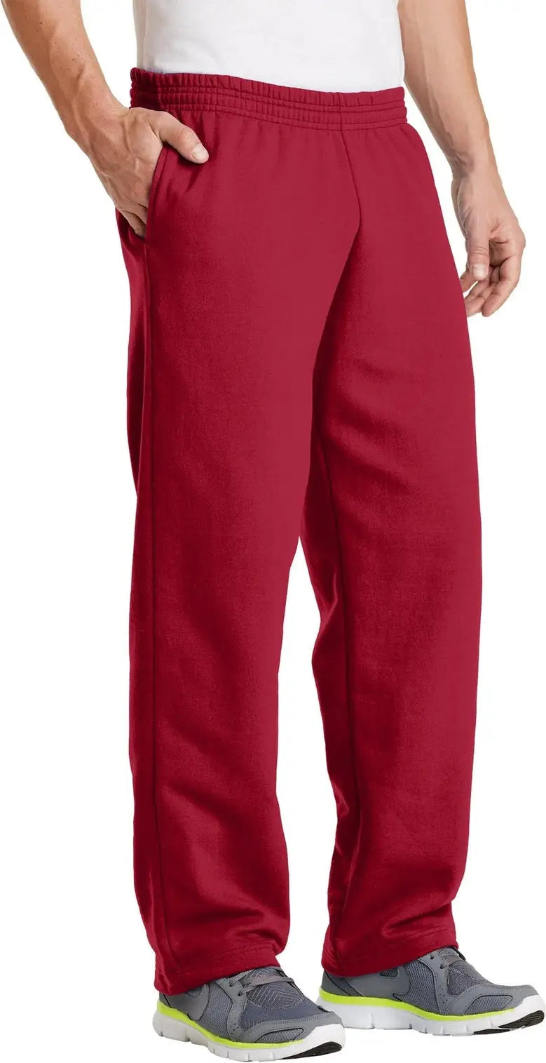 Port & Company Pc78p co Core Fleece Sweatpant with Pockets - Red