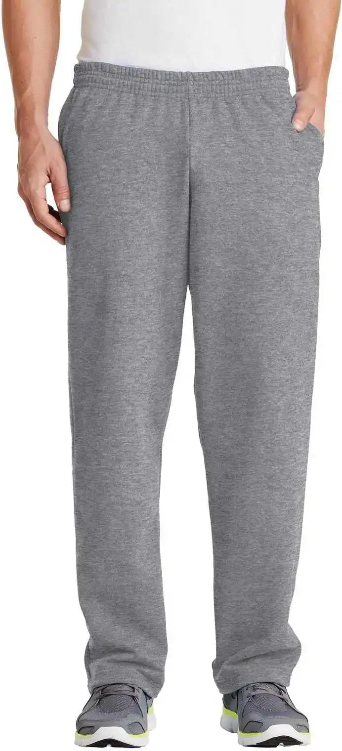 Port &amp; Company Pc78p Core Fleece Sweatpant with Pockets Athletic Heather