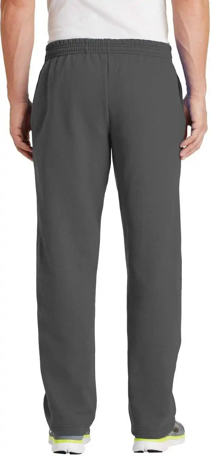 Port & Company Pc78p Core Fleece Sweatpant with Pockets - Charcoal