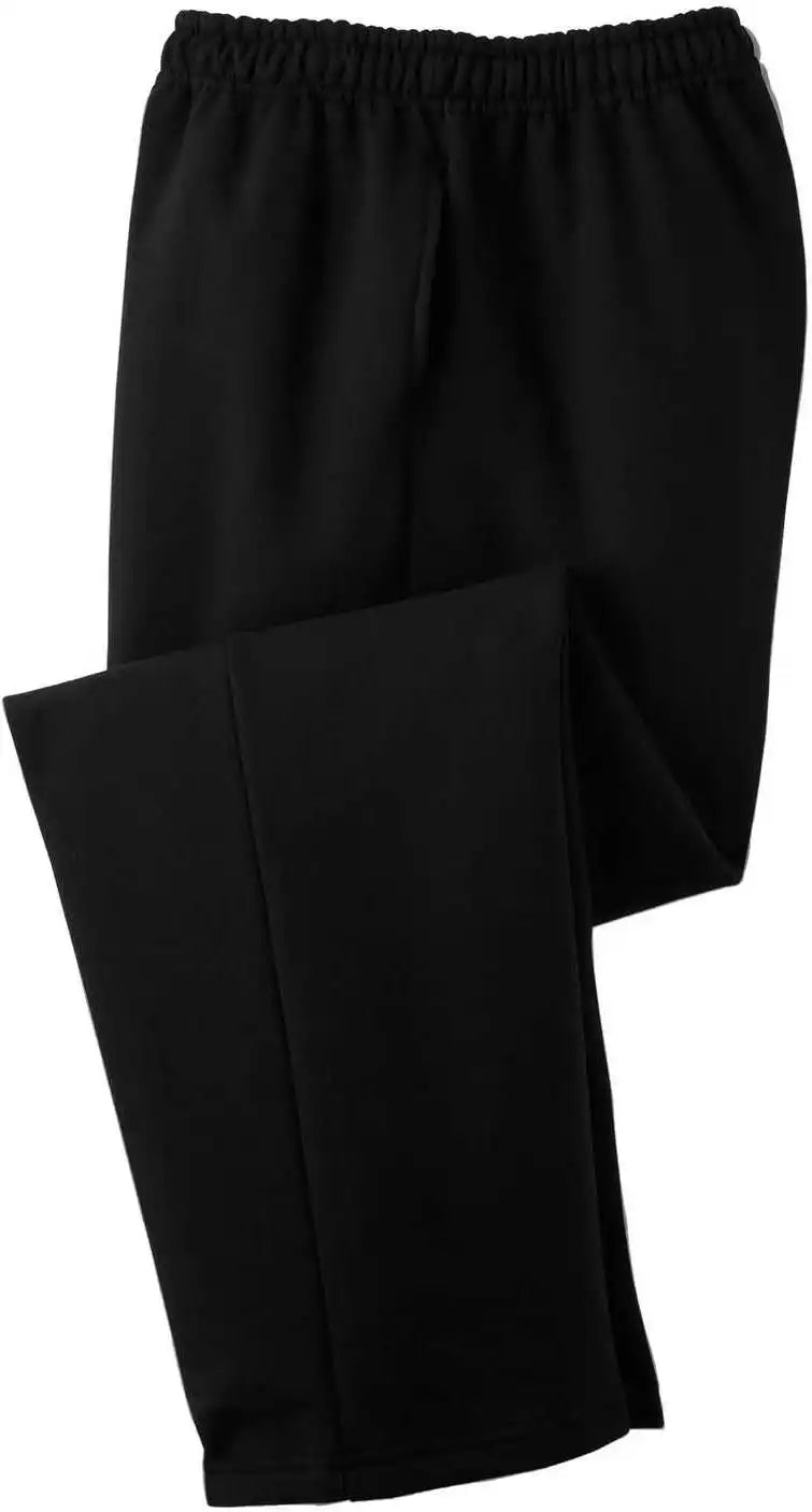 Port &amp; Company Pc78p Core Fleece Sweatpant with Pockets Jet Black