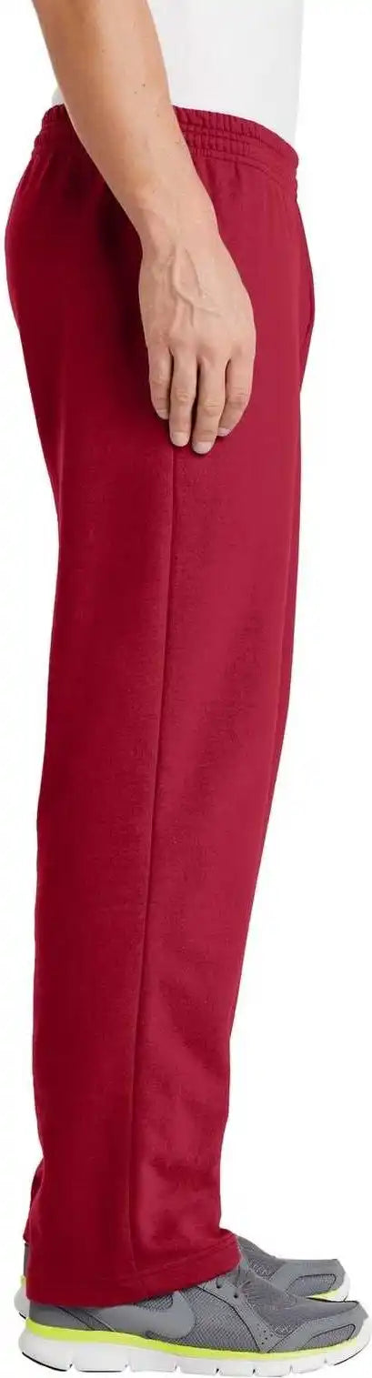 Port & Company Pc78p Core Fleece Sweatpant with Pockets - Red