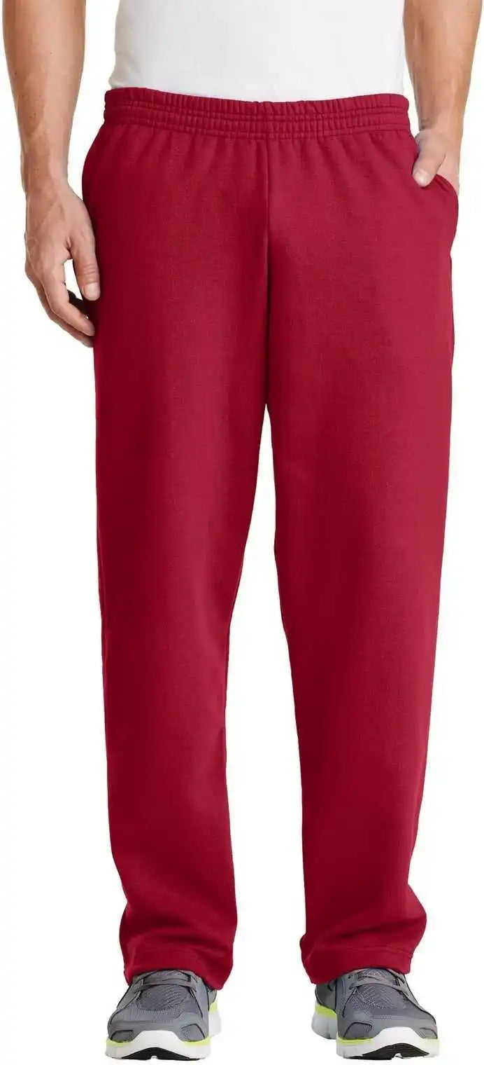 Port & Company Pc78p Core Fleece Sweatpant with Pockets - Red
