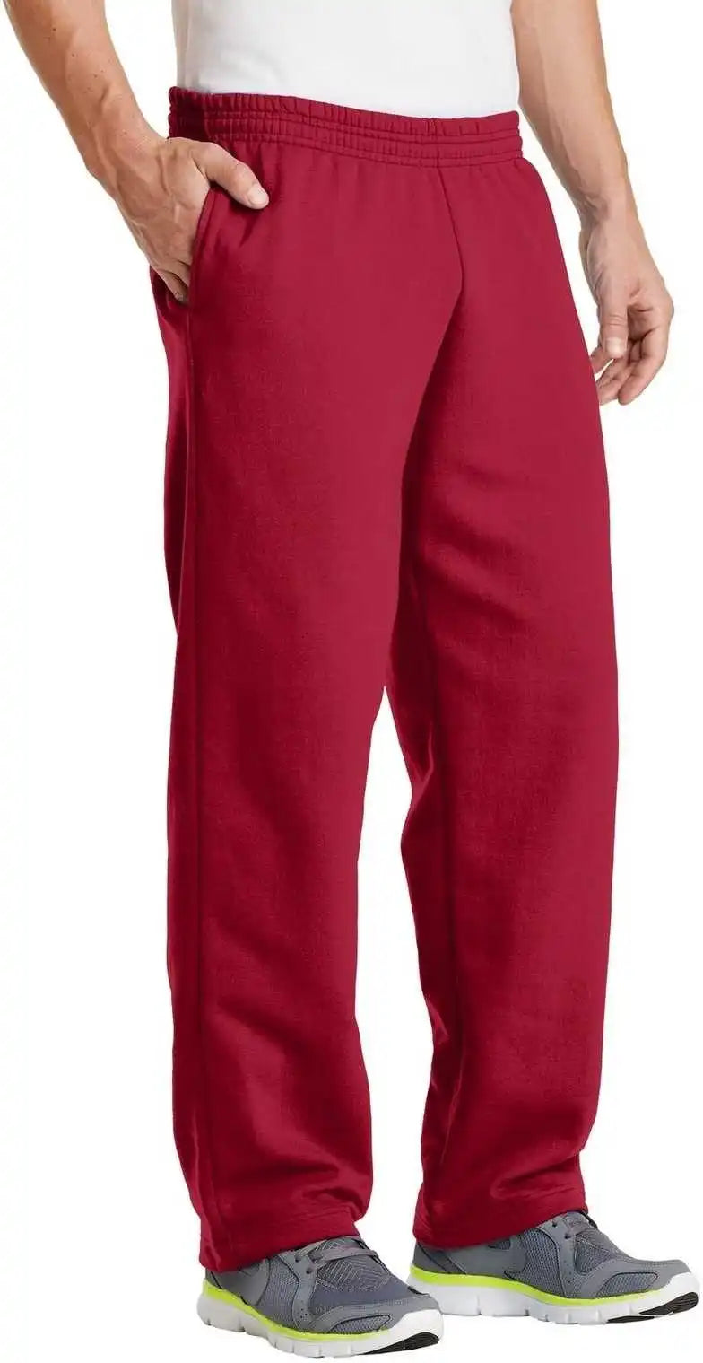 Port & Company Pc78p Core Fleece Sweatpant with Pockets - Red