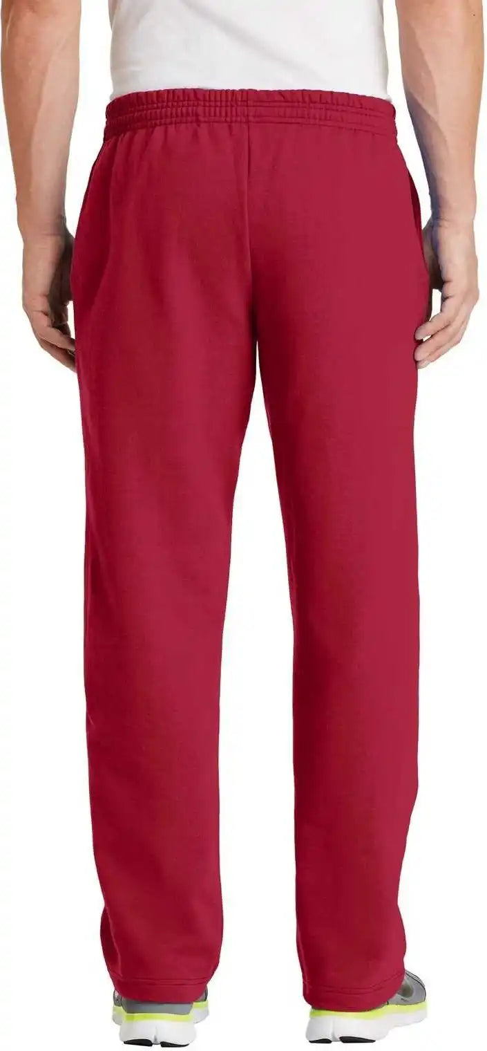 Port & Company Pc78p Core Fleece Sweatpant with Pockets - Red