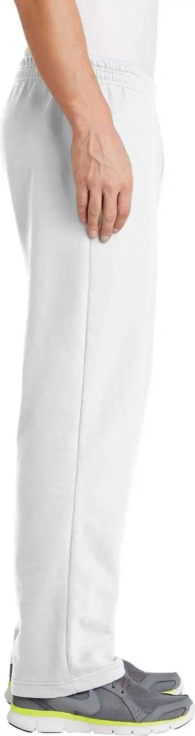 Port &amp; Company Pc78p Core Fleece Sweatpant with Pockets - White