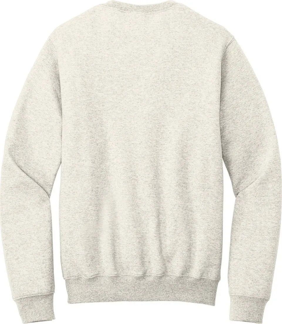 Port & Company Pc78pkt co Core Fleece Crewneck Pocket Sweatshirt - Oatmeal Heather
