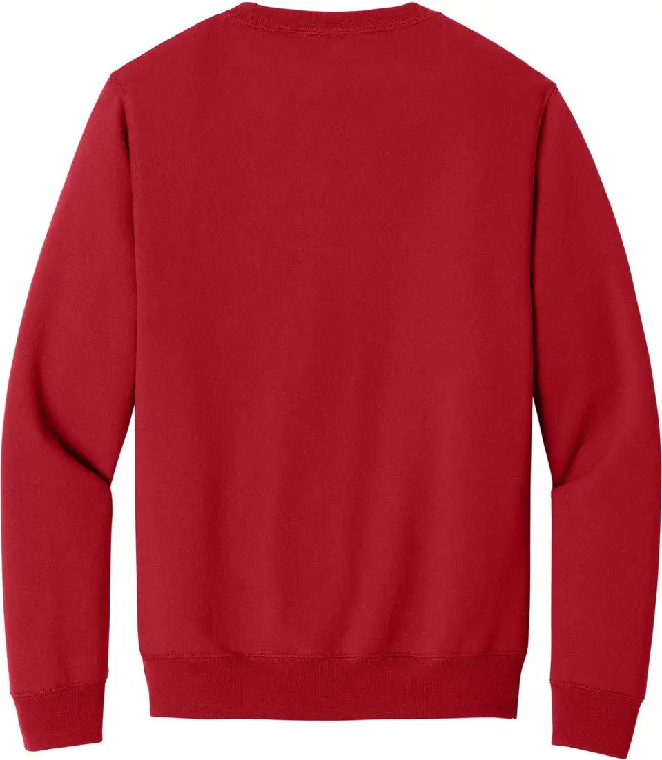 Port & Company Pc78pkt co Core Fleece Crewneck Pocket Sweatshirt - Red