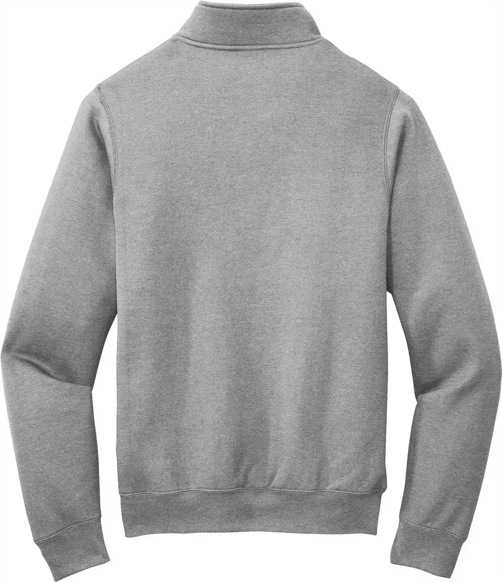 Port & Company Pc78q co Core Fleece 1/4-zip Pullover Sweatshirt - Athletic Heather