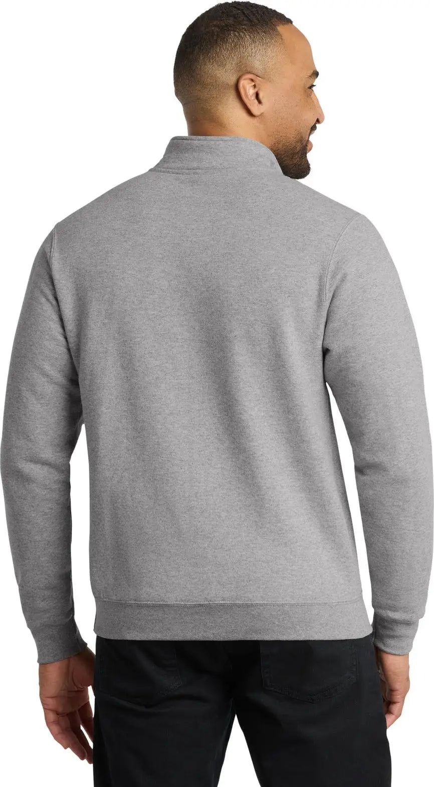 Port & Company Pc78q co Core Fleece 1/4-zip Pullover Sweatshirt - Athletic Heather