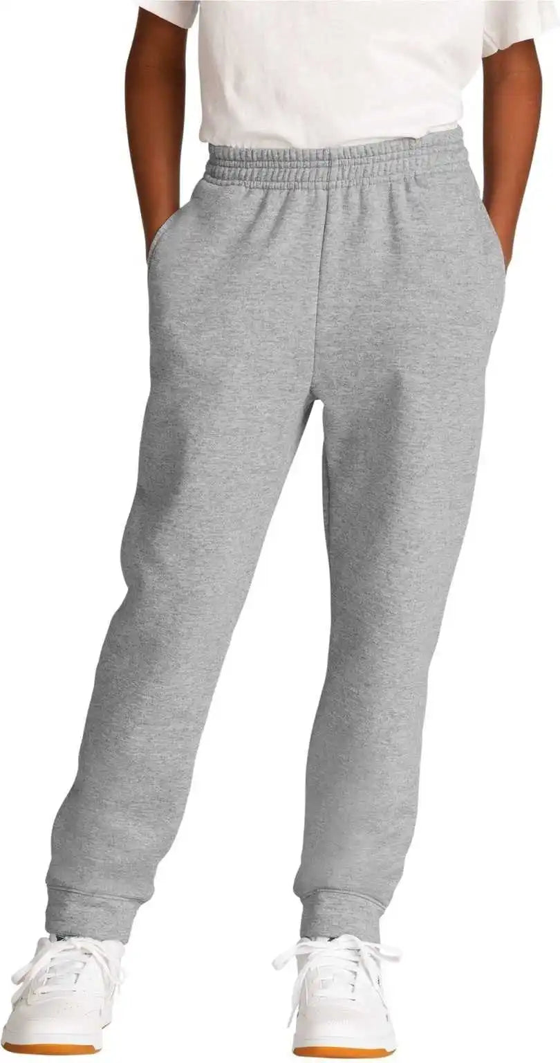 Port & Company Pc78yj Youth Core Fleece Jogger - Athletic Heather