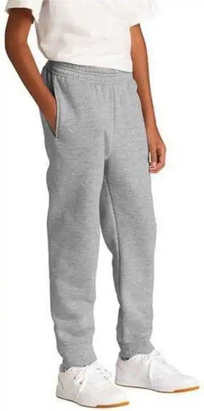 Port & Company Pc78yj Youth Core Fleece Jogger Athletic Heather