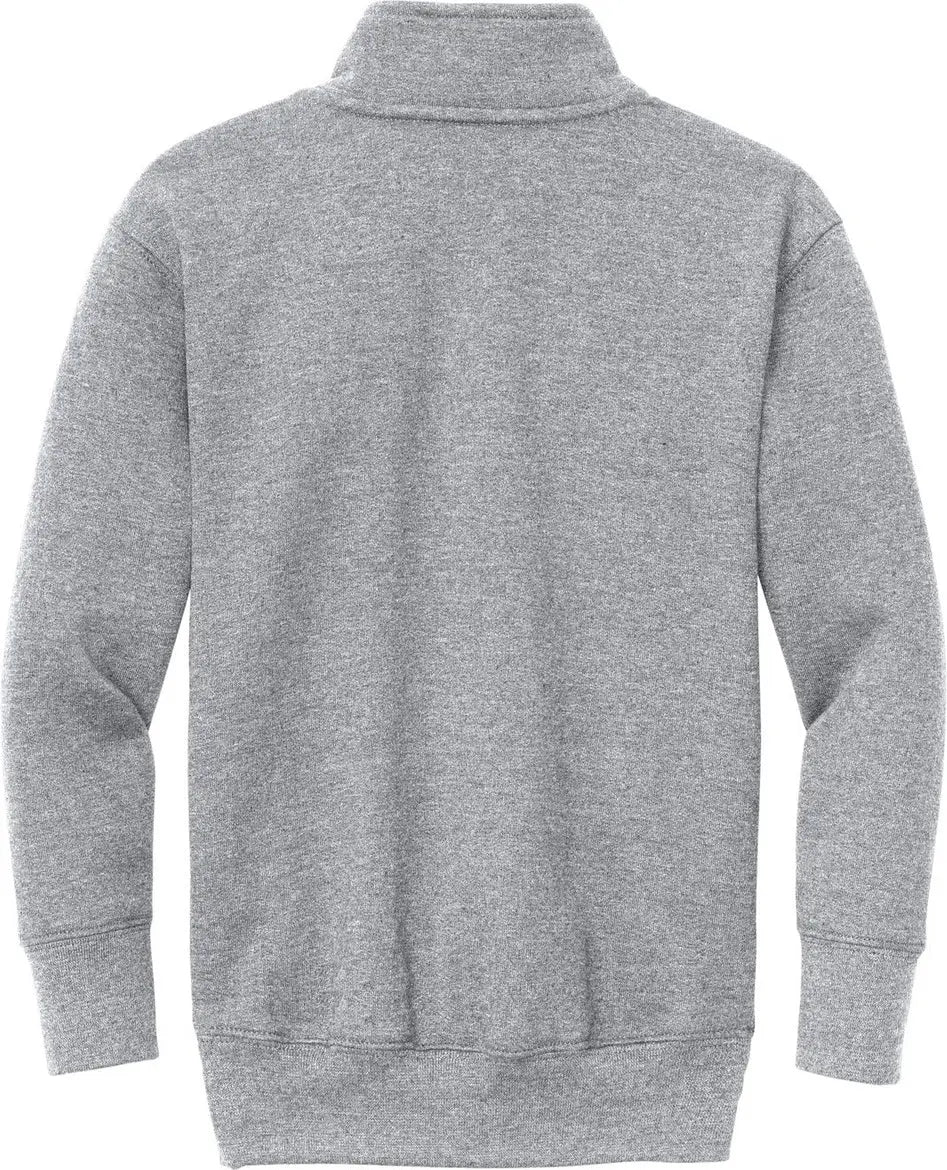 Port & Company Pc78yq co Youth Core Fleece 1/4-zip Pullover Sweatshirt - Athletic Heather