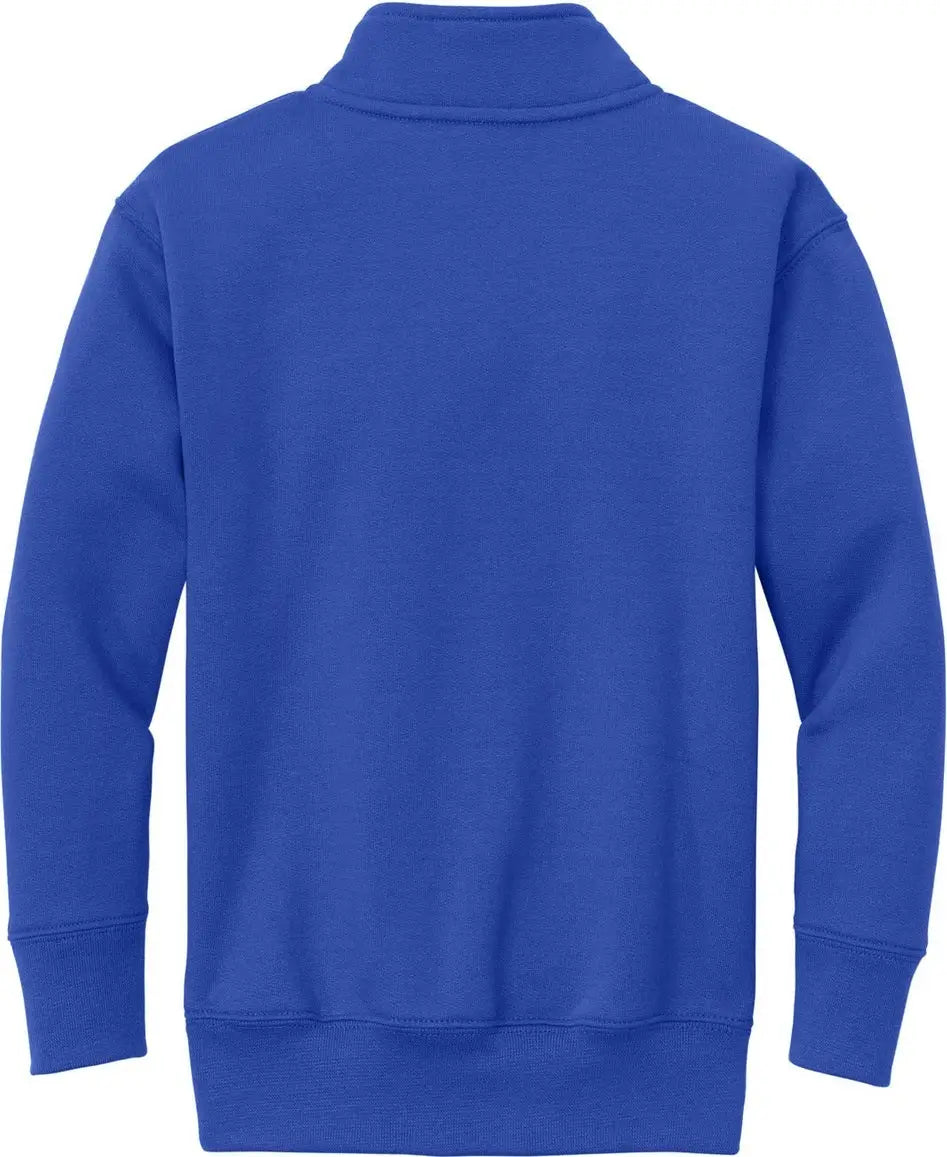 Port & Company Pc78yq co Youth Core Fleece 1/4-zip Pullover Sweatshirt - True Royal - Xs