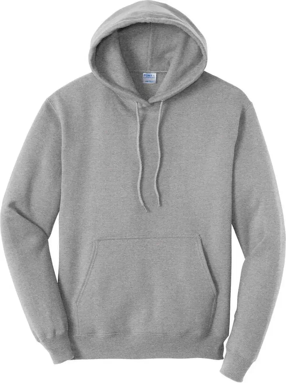 Port & Company Pc79h Fleece Pullover Hooded Sweatshirt - Athletic Heather