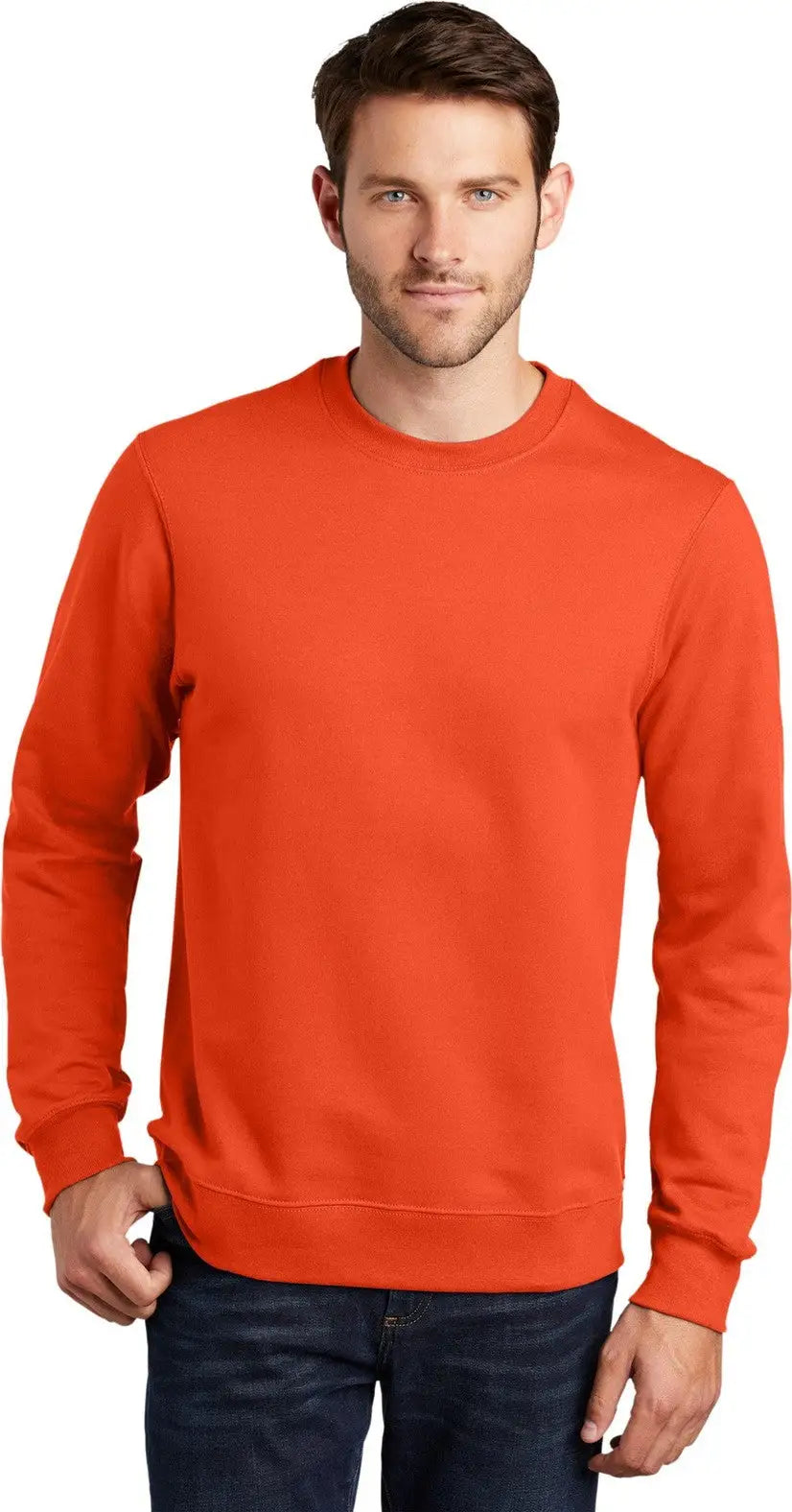 Port & Company Pc850 co Fan Favorite Fleece Crewneck Sweatshirt - Orange