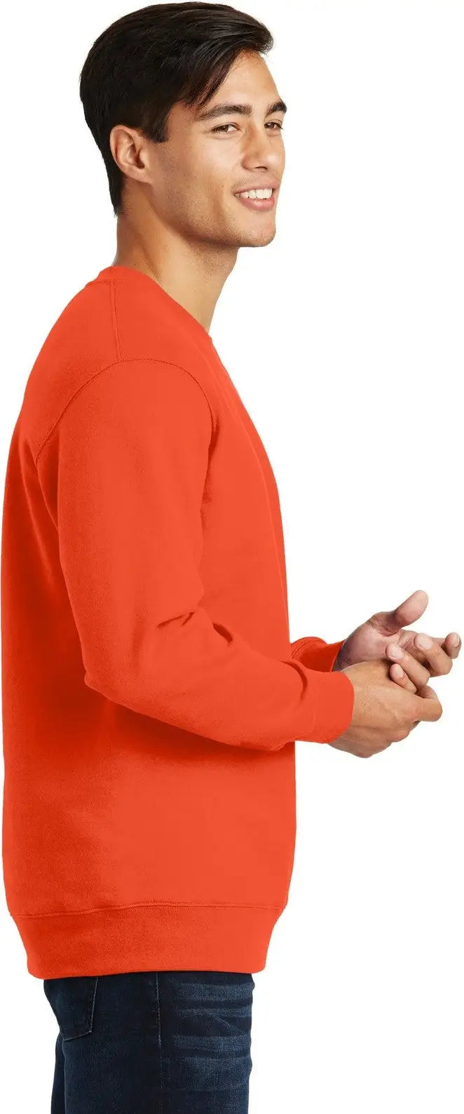 Port & Company Pc850 co Fan Favorite Fleece Crewneck Sweatshirt - Orange