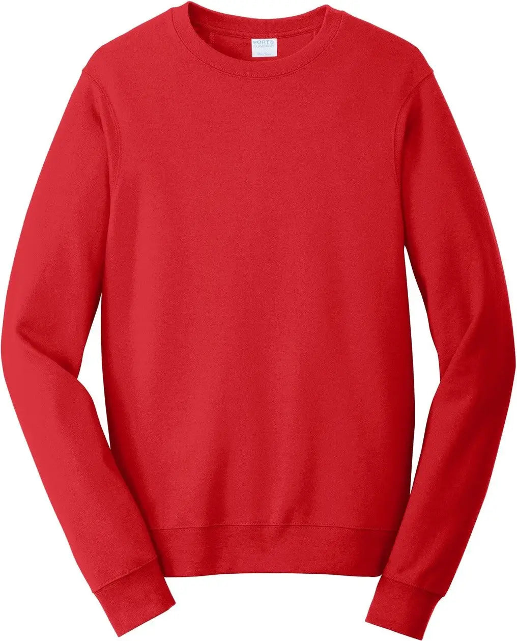 Port & Company Pc850 co Fan Favorite Fleece Crewneck Sweatshirt - Bright Red