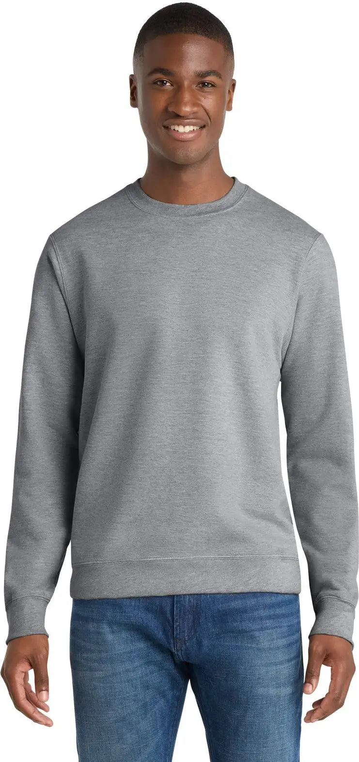 Port & Company Pc850 co Fan Favorite Fleece Crewneck Sweatshirt - Athletic Heather