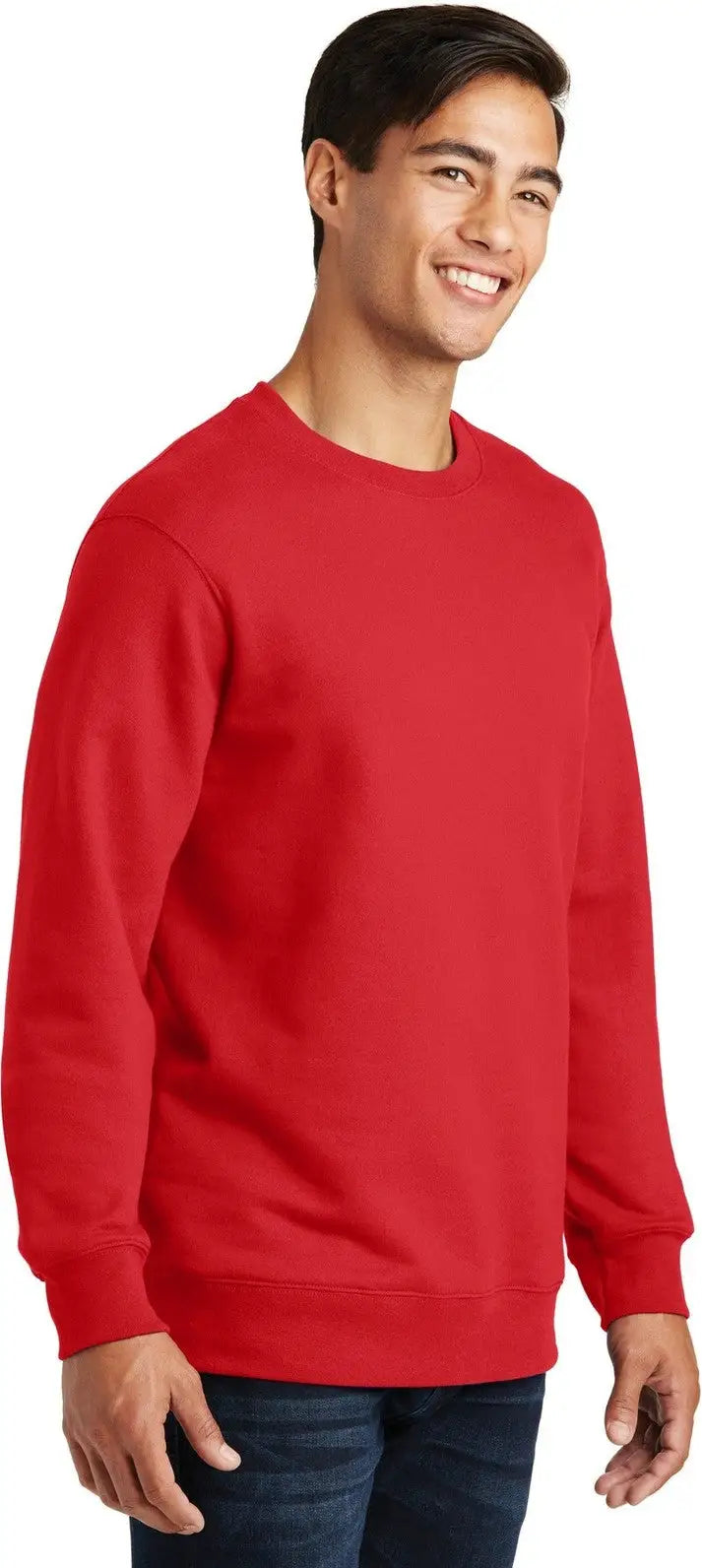 Port & Company Pc850 co Fan Favorite Fleece Crewneck Sweatshirt - Bright Red