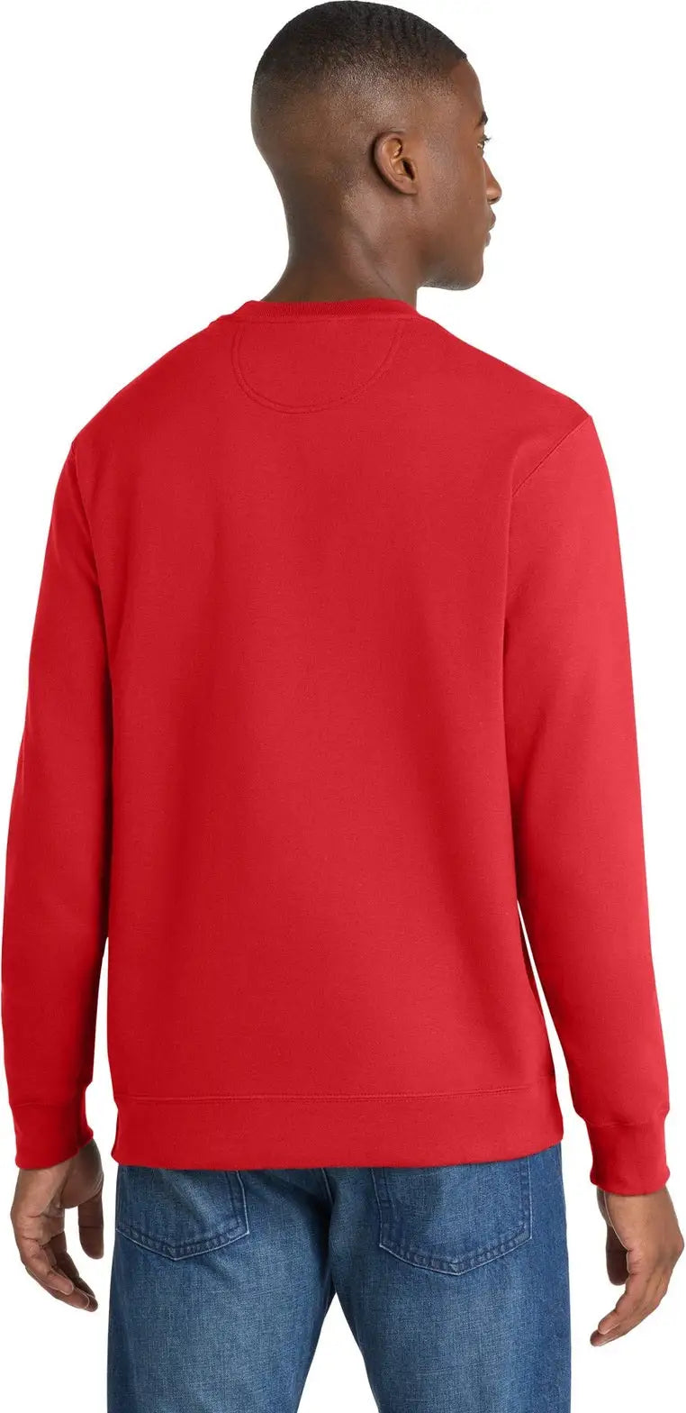 Port & Company Pc850 co Fan Favorite Fleece Crewneck Sweatshirt - Bright Red
