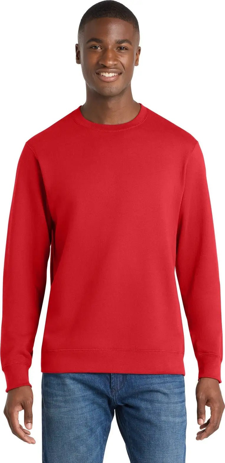 Port & Company Pc850 co Fan Favorite Fleece Crewneck Sweatshirt - Bright Red