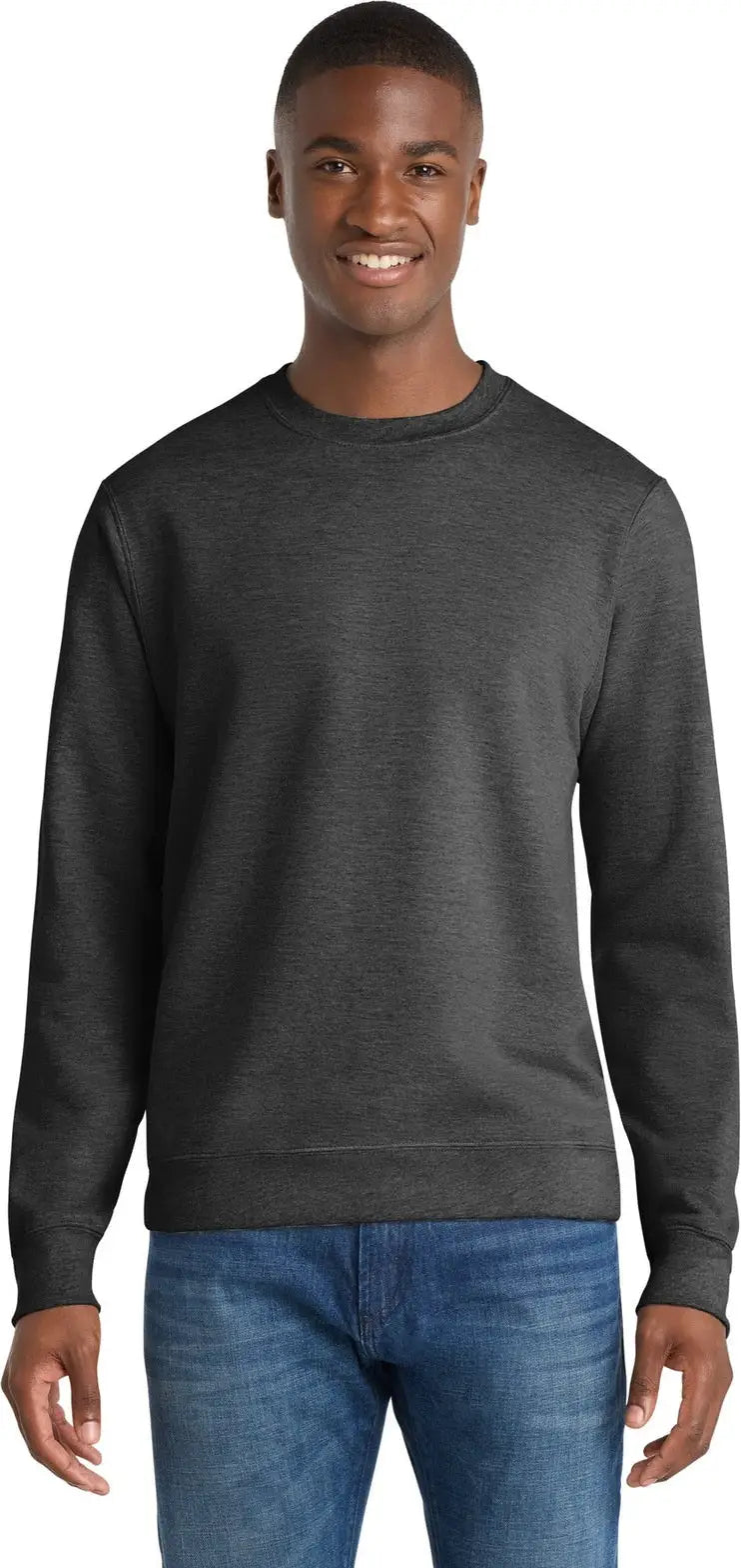Port & Company Pc850 co Fan Favorite Fleece Crewneck Sweatshirt - Dark Heather Gray