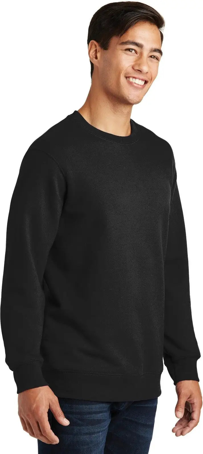 Port & Company Pc850 co Fan Favorite Fleece Crewneck Sweatshirt - Jet Black