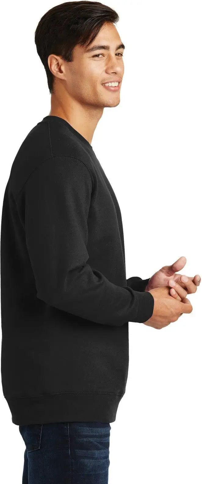 Port & Company Pc850 co Fan Favorite Fleece Crewneck Sweatshirt - Jet Black