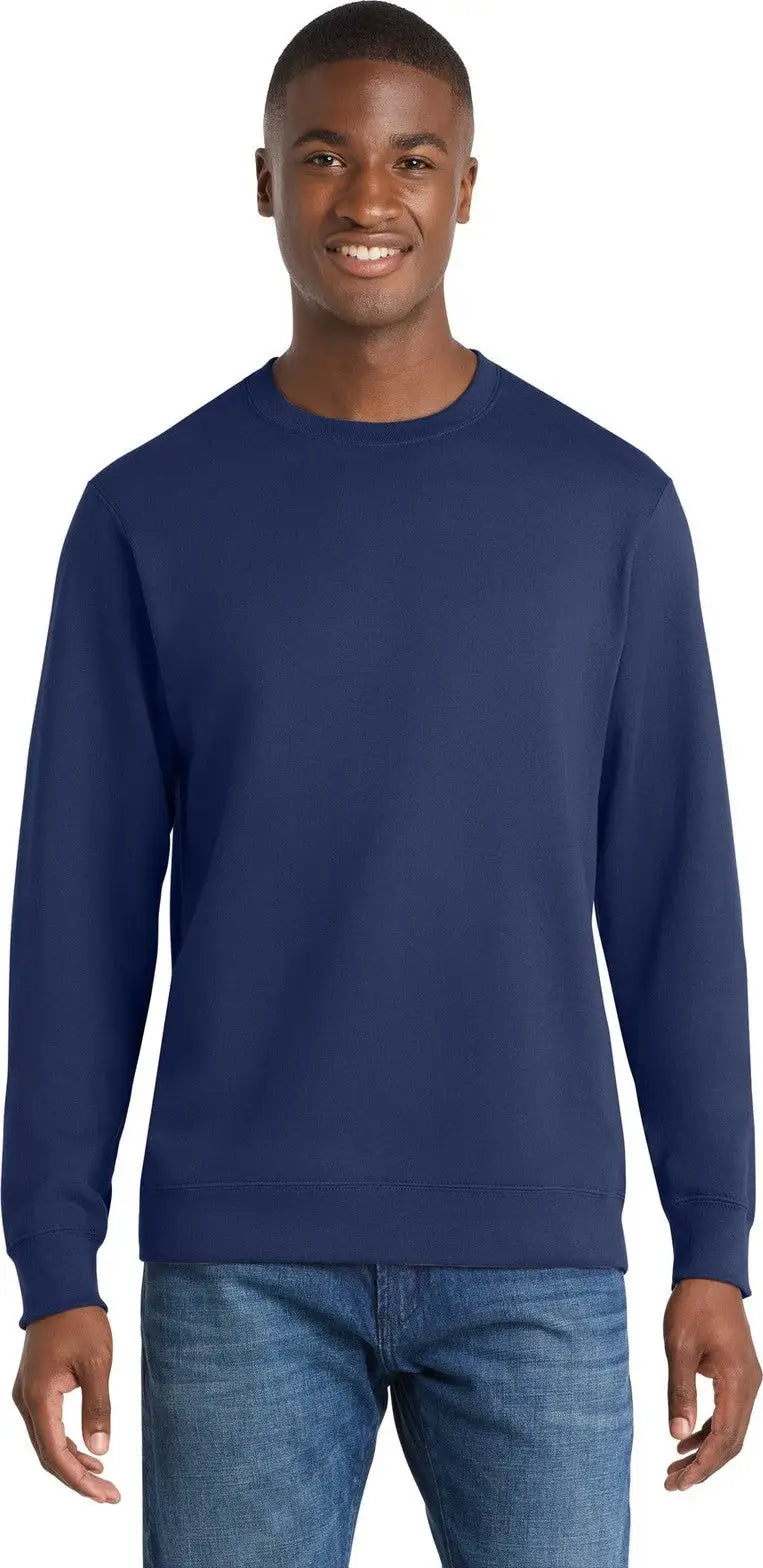 Port & Company Pc850 co Fan Favorite Fleece Crewneck Sweatshirt - Team Navy