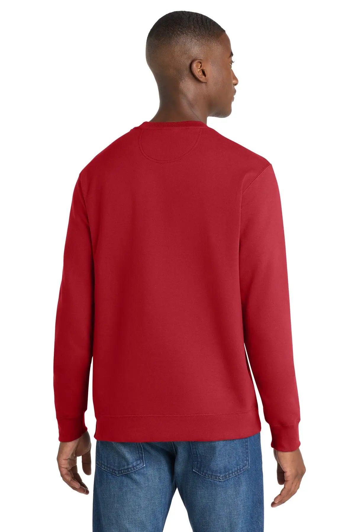 Port & Company Pc850 co Fan Favorite Fleece Crewneck Sweatshirt - Team Cardinal