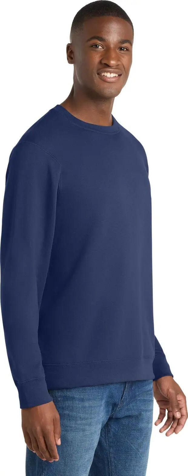 Port & Company Pc850 co Fan Favorite Fleece Crewneck Sweatshirt - Team Navy