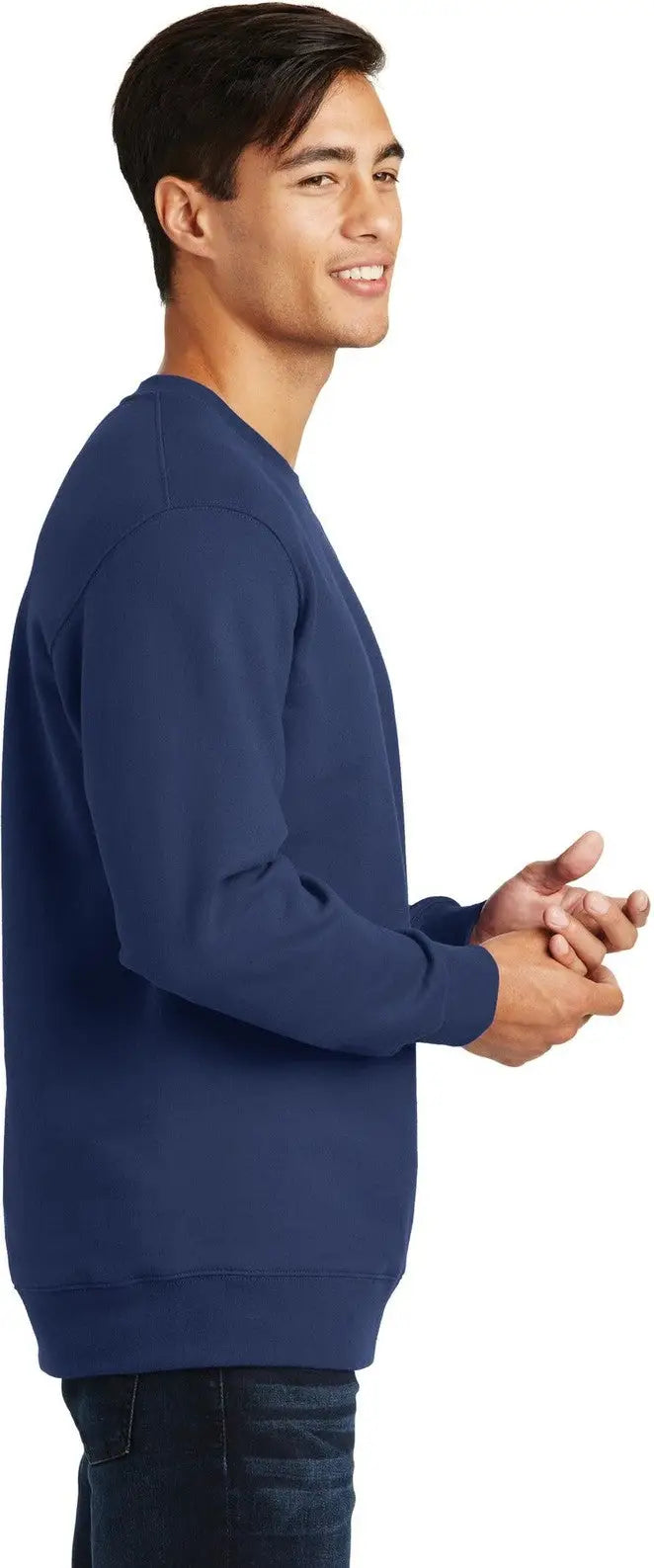 Port & Company Pc850 co Fan Favorite Fleece Crewneck Sweatshirt - Team Navy