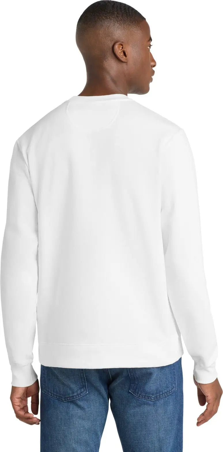 Port & Company Pc850 co Fan Favorite Fleece Crewneck Sweatshirt - White