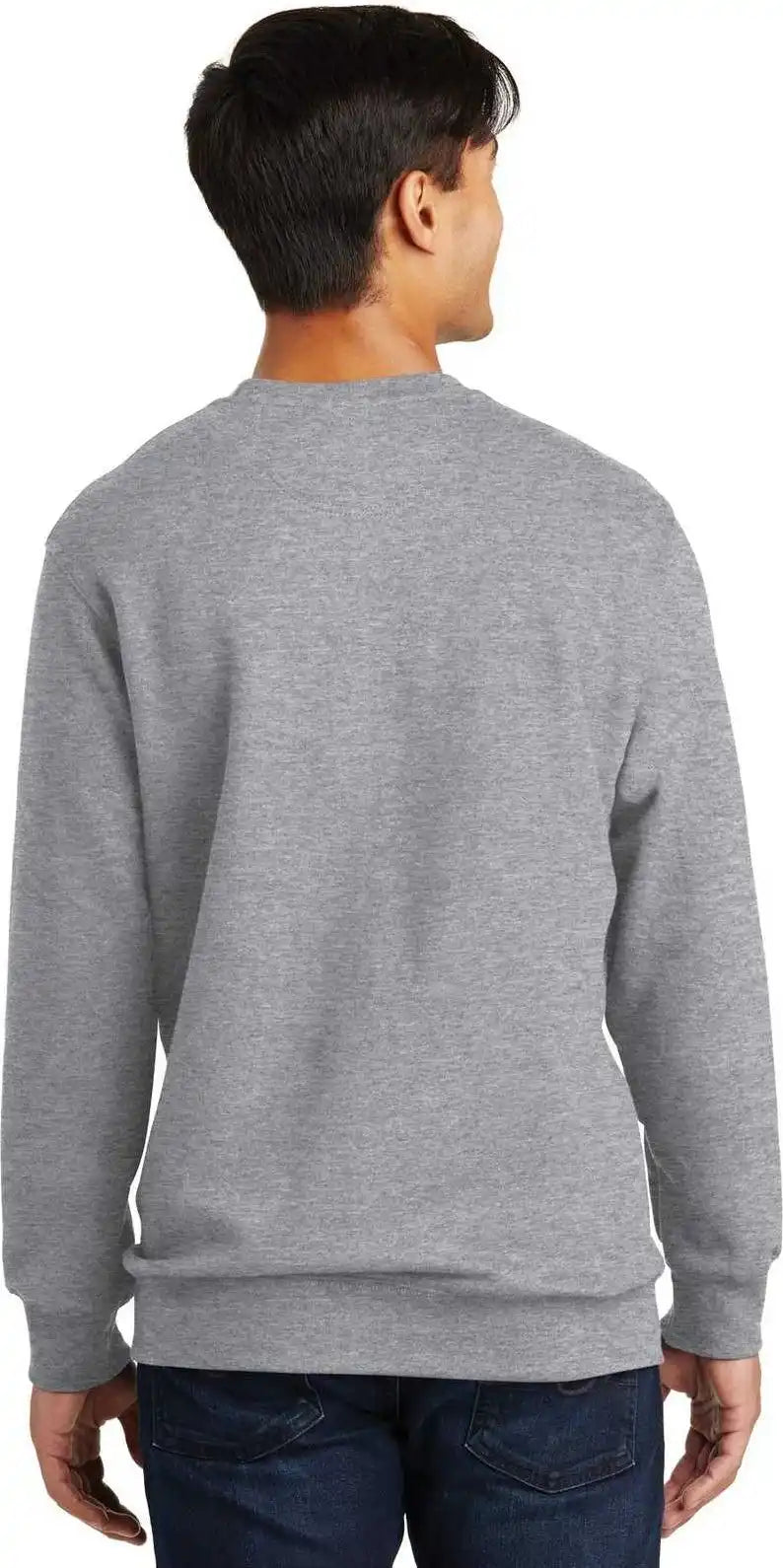 Port & Company Pc850 Fan Favorite Fleece Crewneck Sweatshirt Athletic Heather