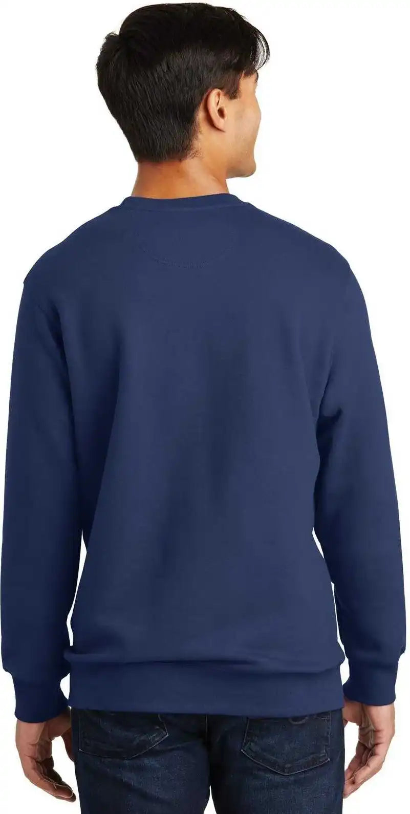 Port & Company Pc850 Fan Favorite Fleece Crewneck Sweatshirt Team Navy