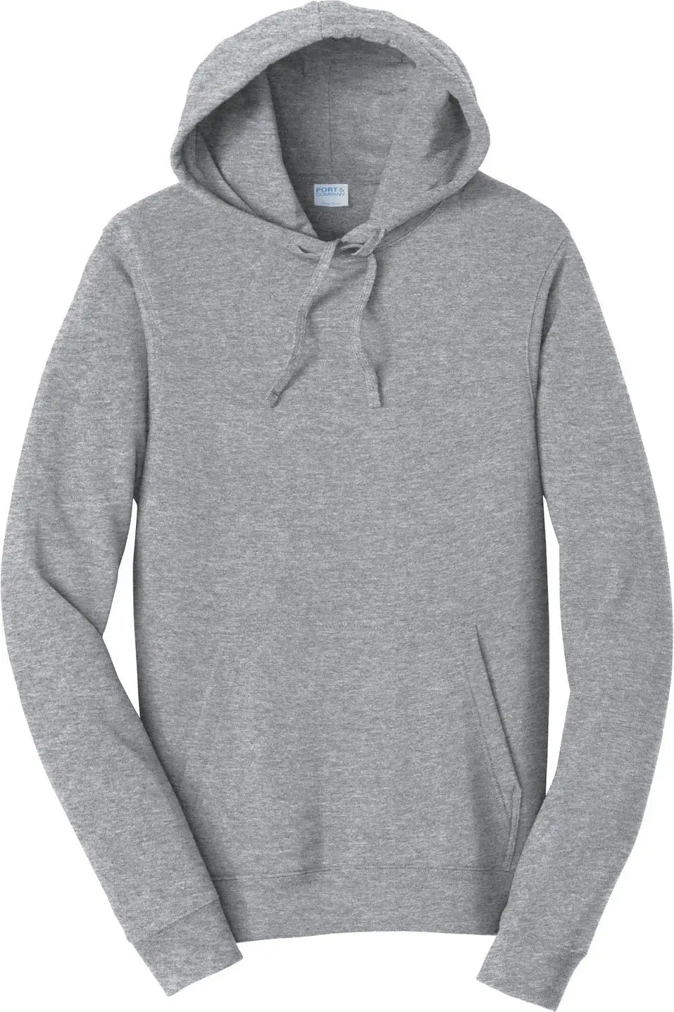 Port & Company Pc850h co Fan Favorite Fleece Pullover Hooded Sweatshirt - Athletic Heather