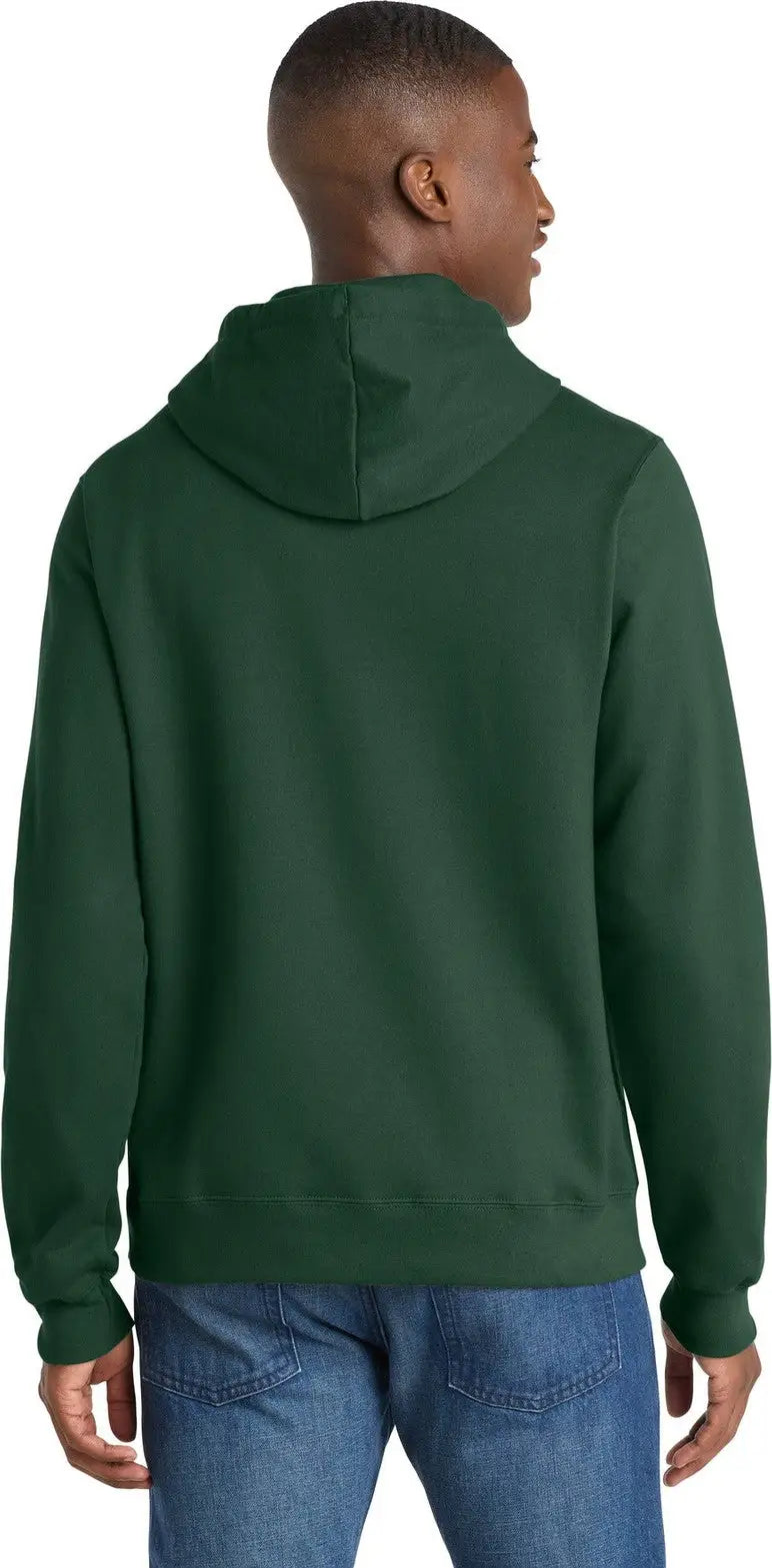 Port & Company Pc850h co Fan Favorite Fleece Pullover Hooded Sweatshirt - Forest Green