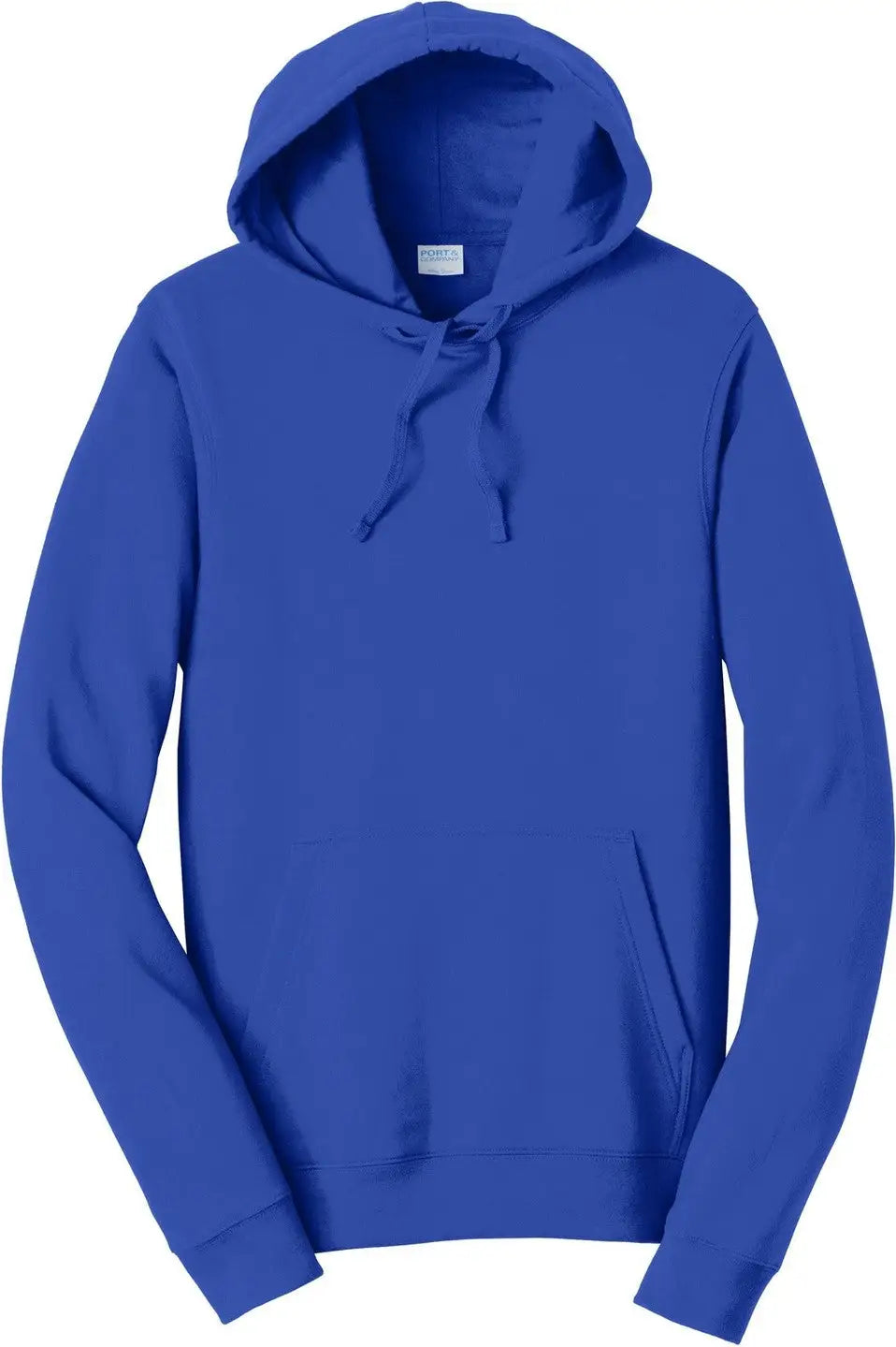 Port & Company Pc850h co Fan Favorite Fleece Pullover Hooded Sweatshirt - True Royal