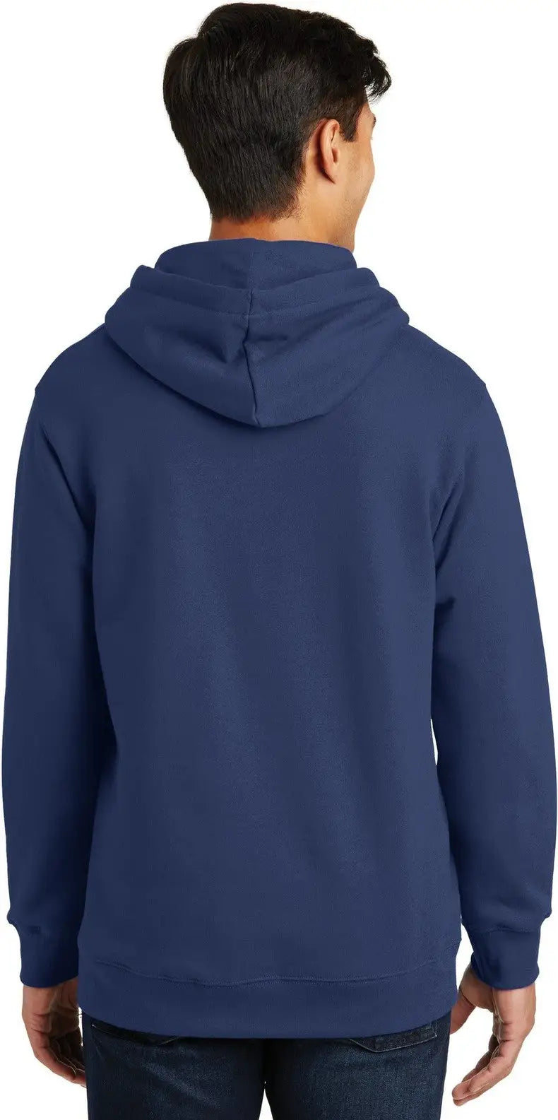 Port & Company Pc850h co Fan Favorite Fleece Pullover Hooded Sweatshirt - Team Navy